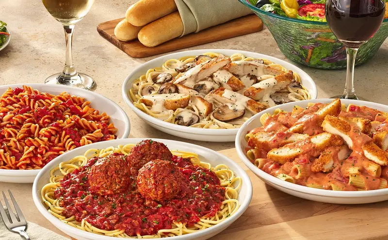 Olive Garden Create Your Own Pasta