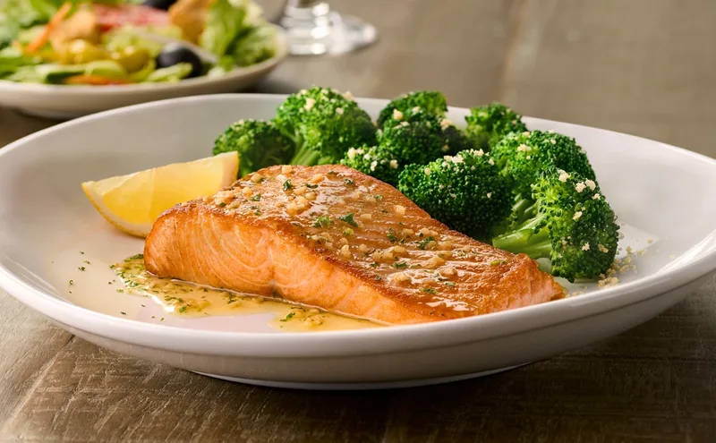 Olive Garden Herb-Grilled Coho Salmon