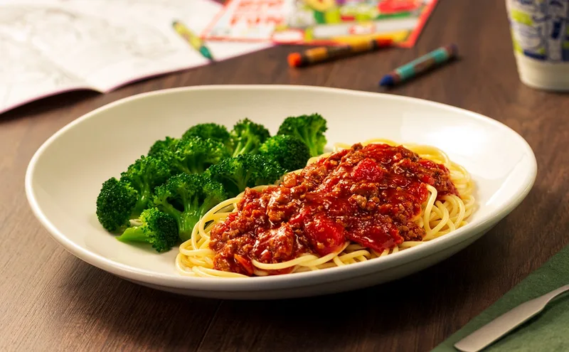 Olive Garden Kids Meat Sauce Pasta
