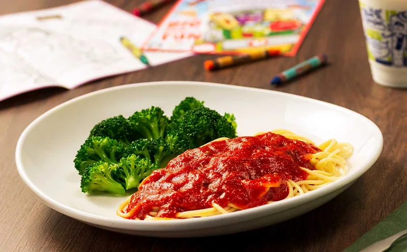 Olive Garden Kids Tomato Sauce Pasta