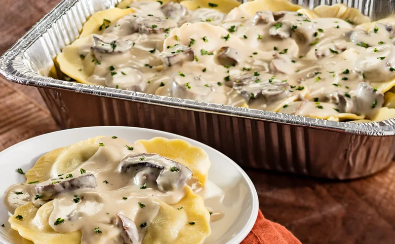 Olive Garden Limited Time Creamy Mushroom Ravioli (Serves 4 - 6)