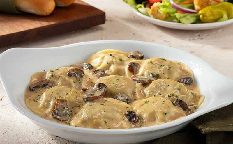 Olive Garden Creamy Mushroom Ravioli