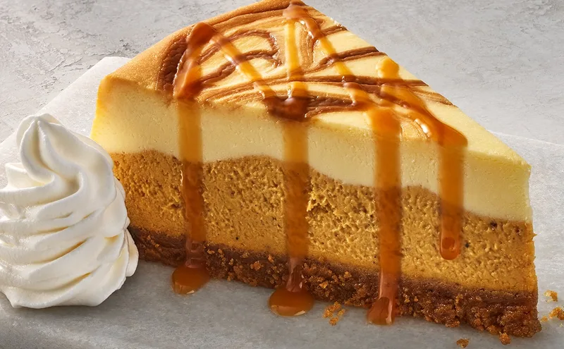 Olive Garden Pumpkin Cookie Butter Cheesecake