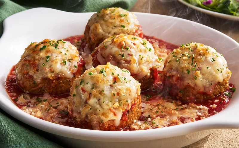 Olive Garden Meatballs Parmigiana